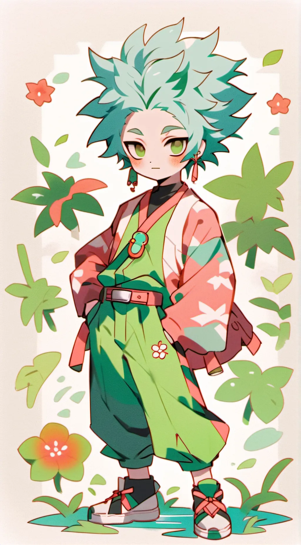 ai character: Manny 💝 background