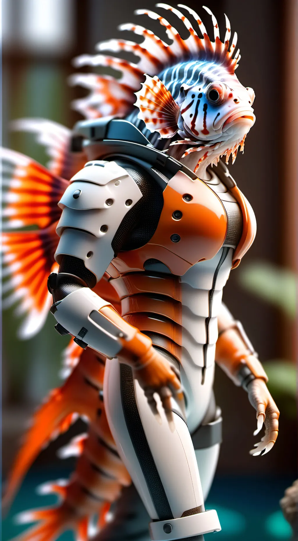 ai character: Leo background