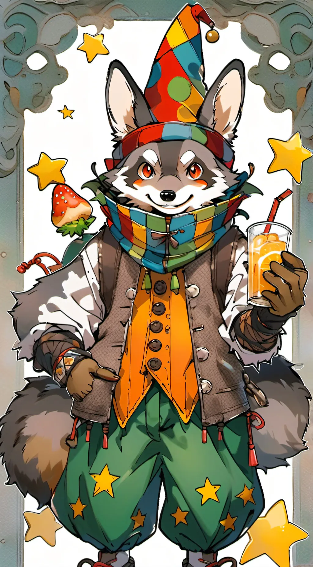 ai character: Jester! background