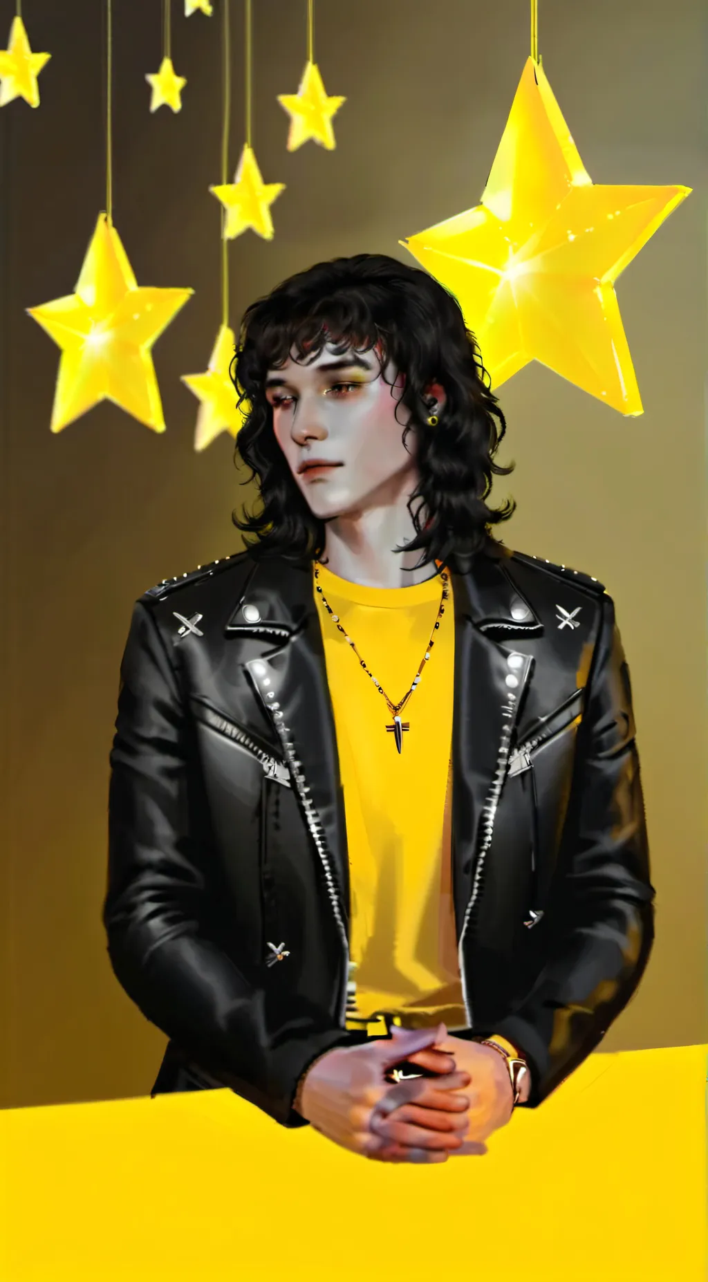 ai character: Conan Gray background