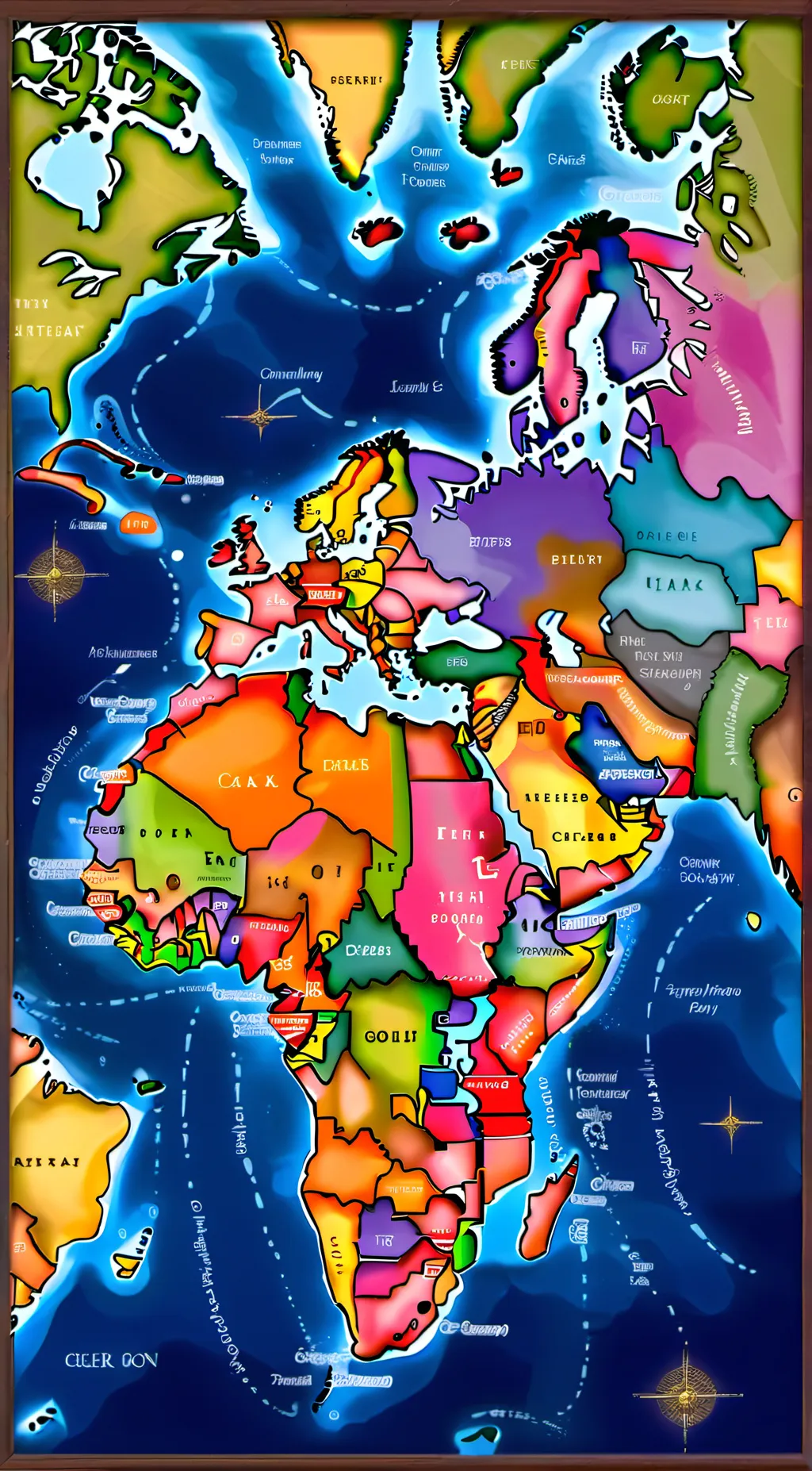 ai character: The 7 continent  background