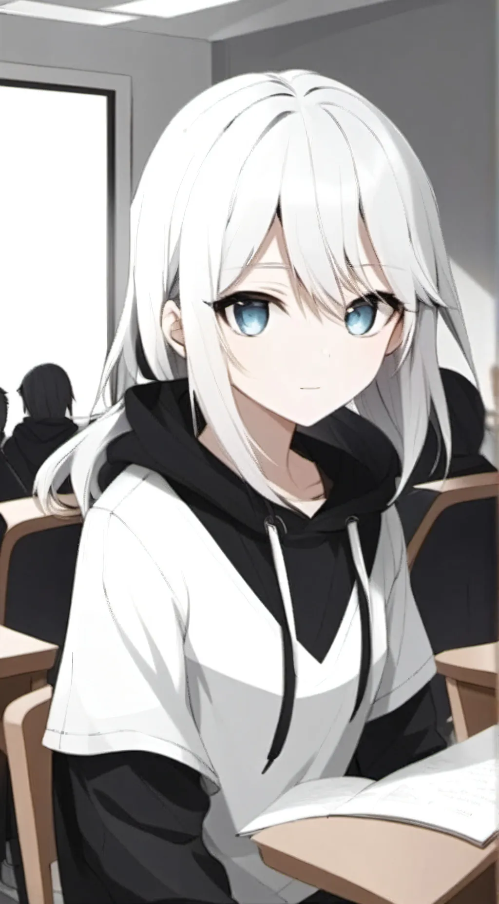 ai character: White background