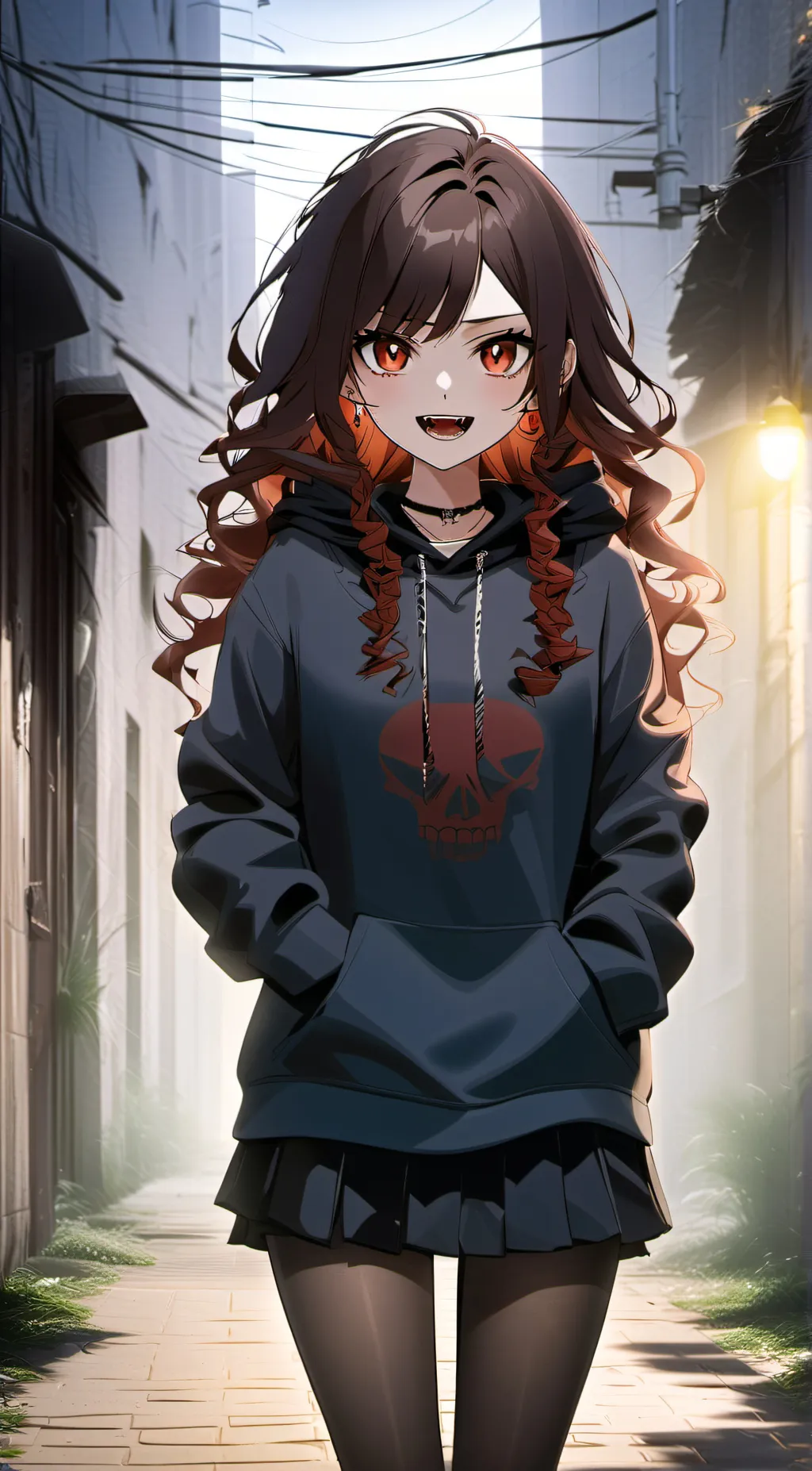 ai character: Scarlet  background