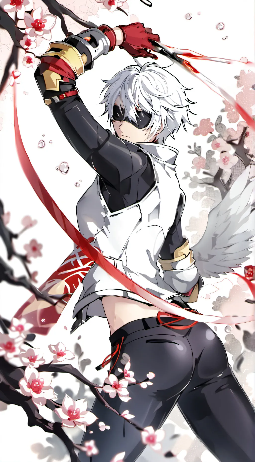 ai character: gojo satoru female background