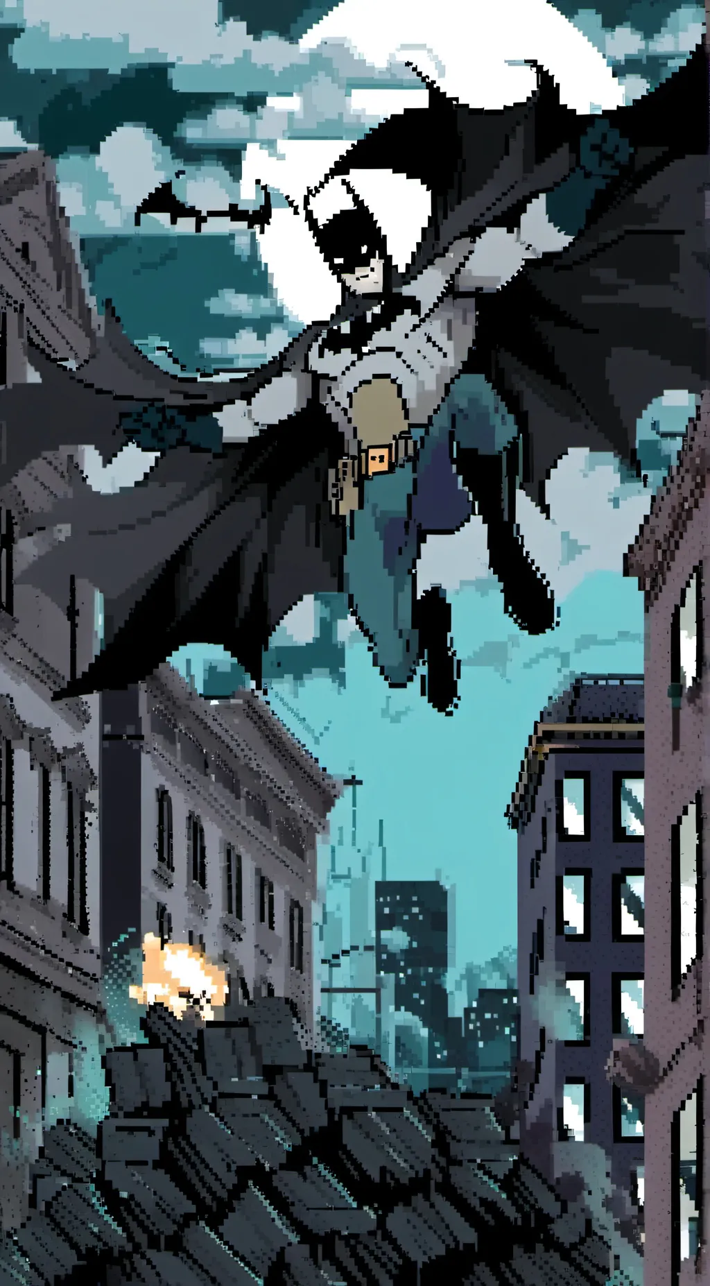 ai character: DC Universe background