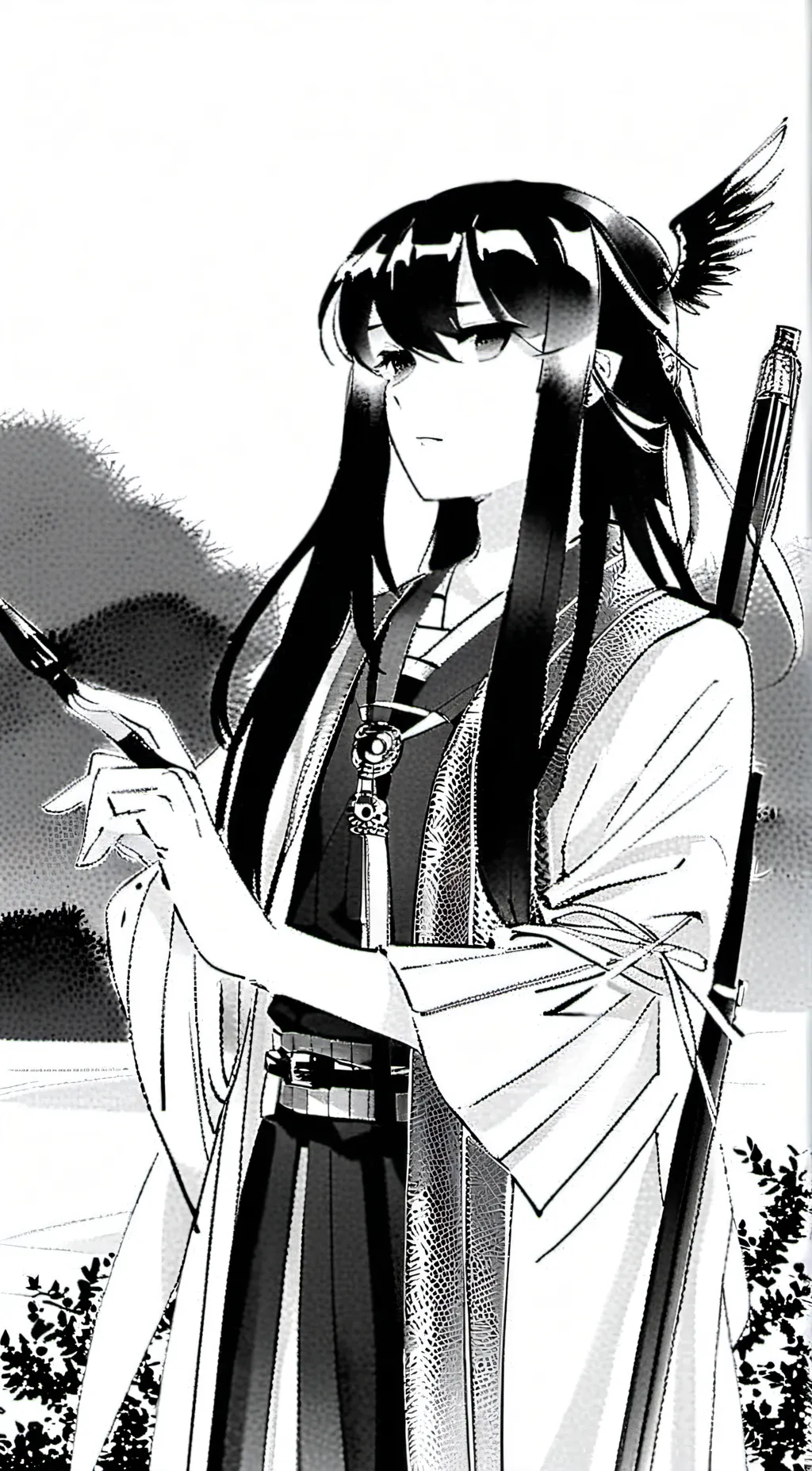 ai character: tokito muichiro background