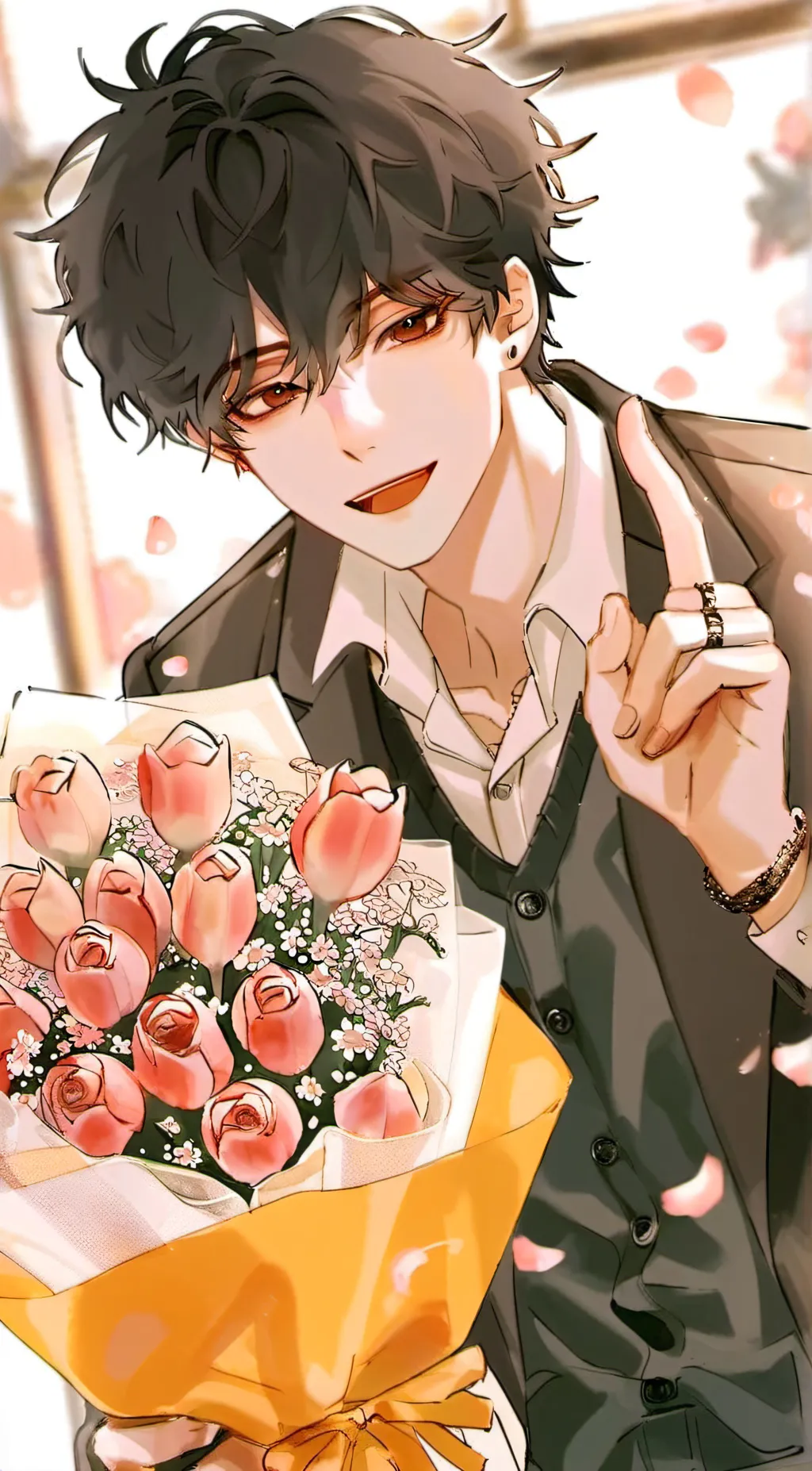 ai character: Leo background