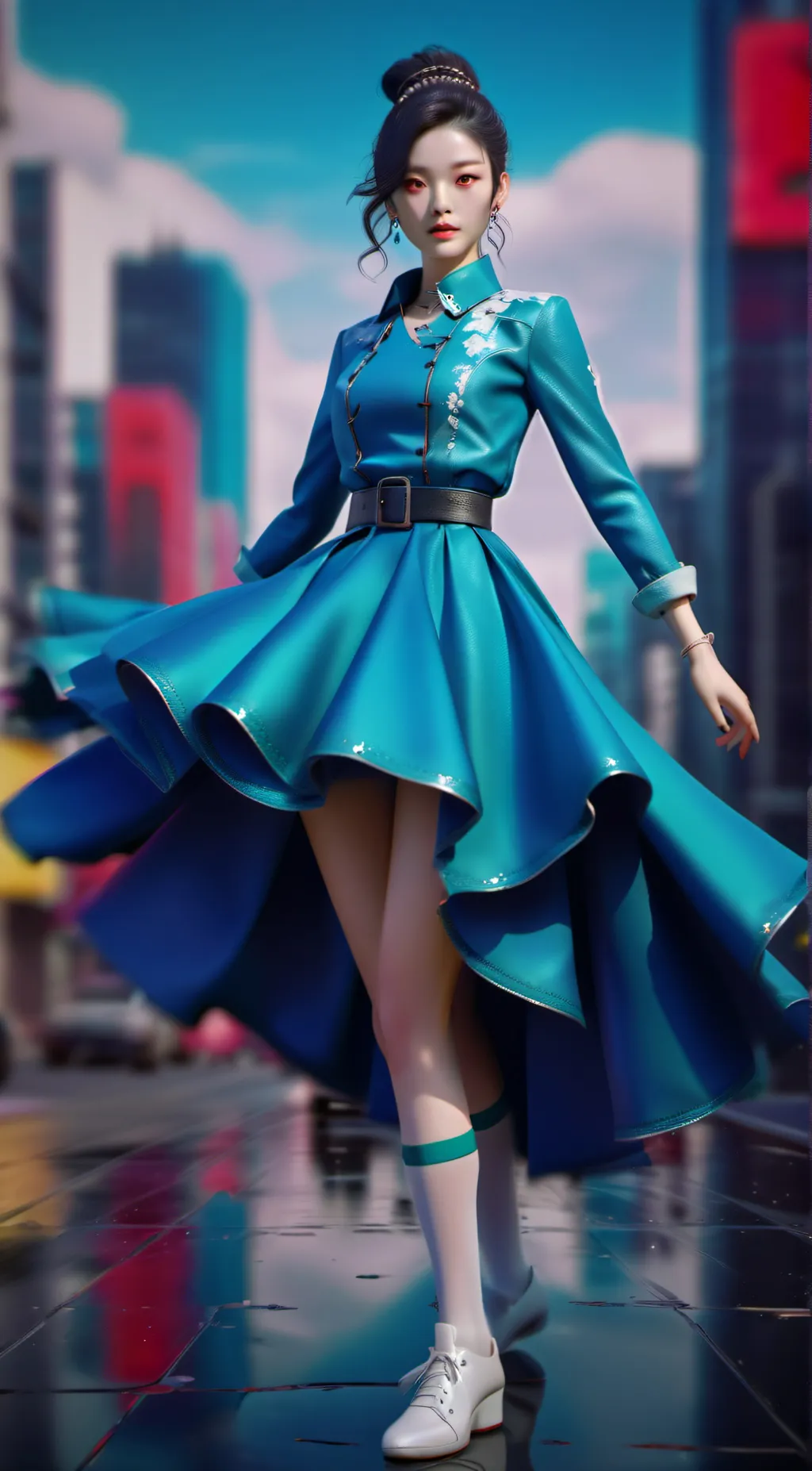 ai character: Mia background