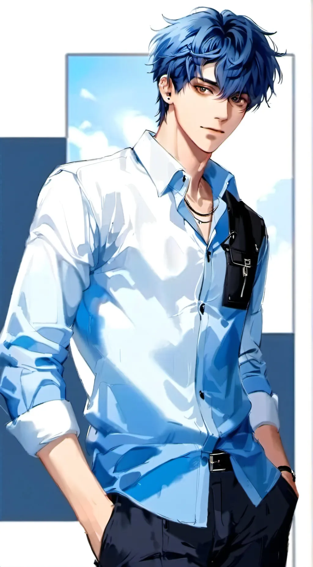 ai character: Hikaru kirishima background