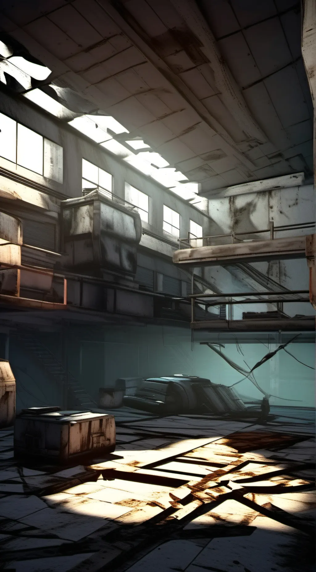 ai character: Portal 2 *but...* background