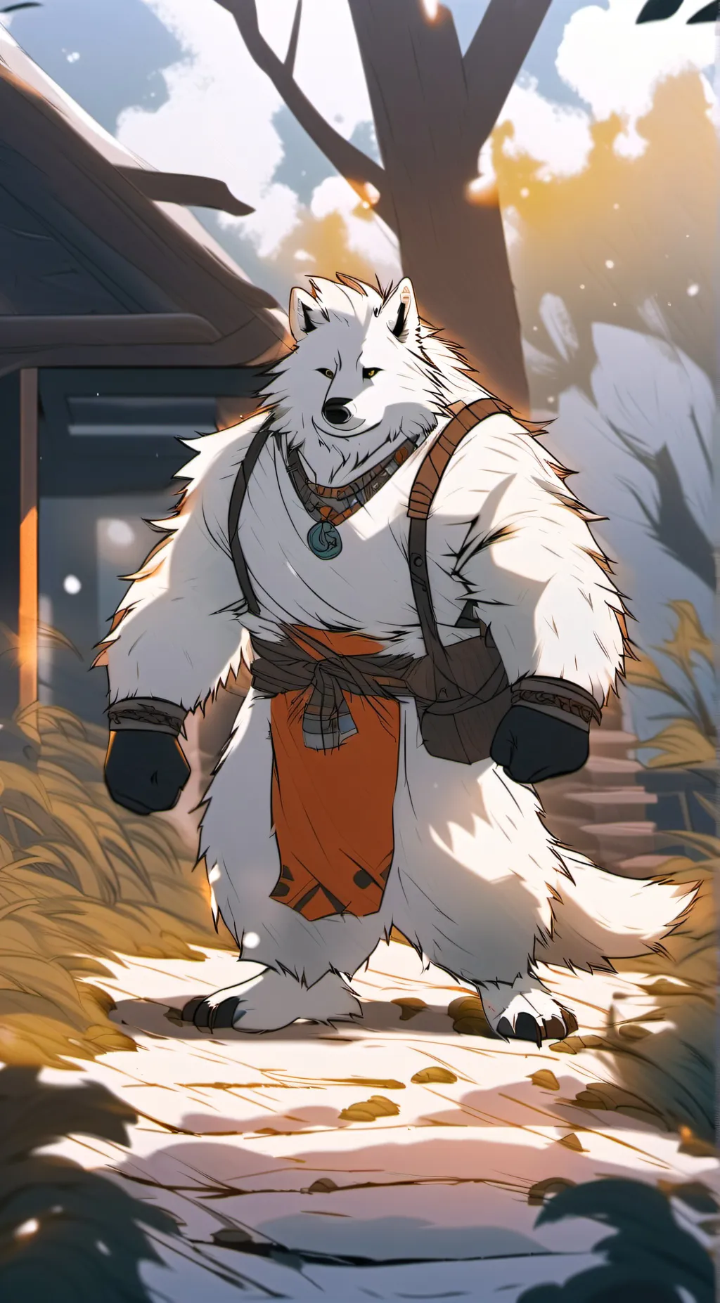 ai character: Gib background