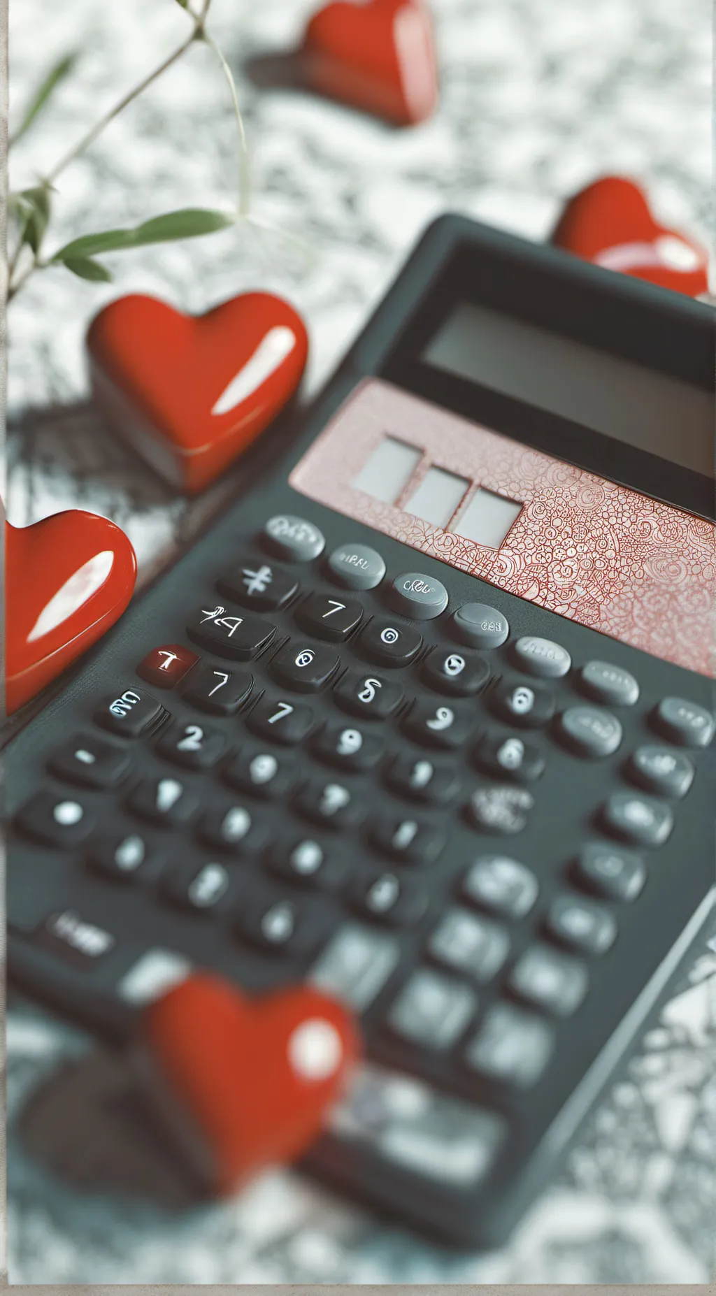 ai character: Love calculator background