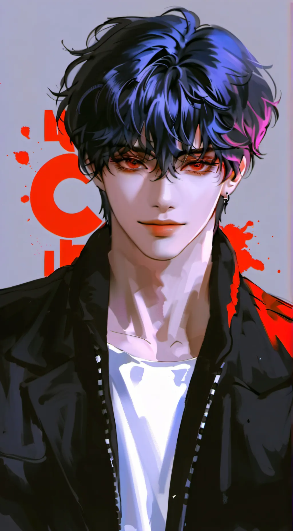 ai character: ꧁༒︎Christopher༒︎꧂ background