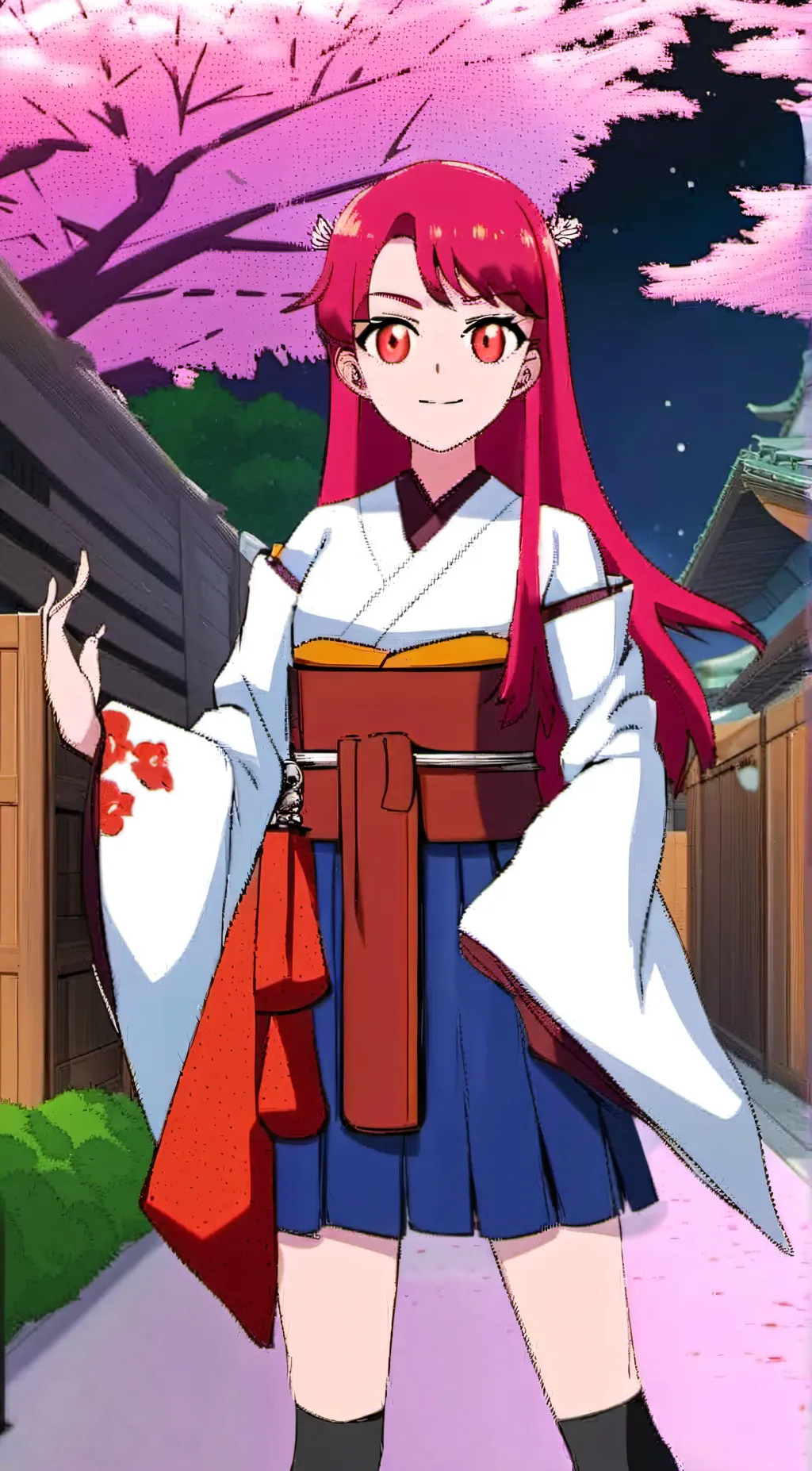 ai character: Sakura Ichijoji background