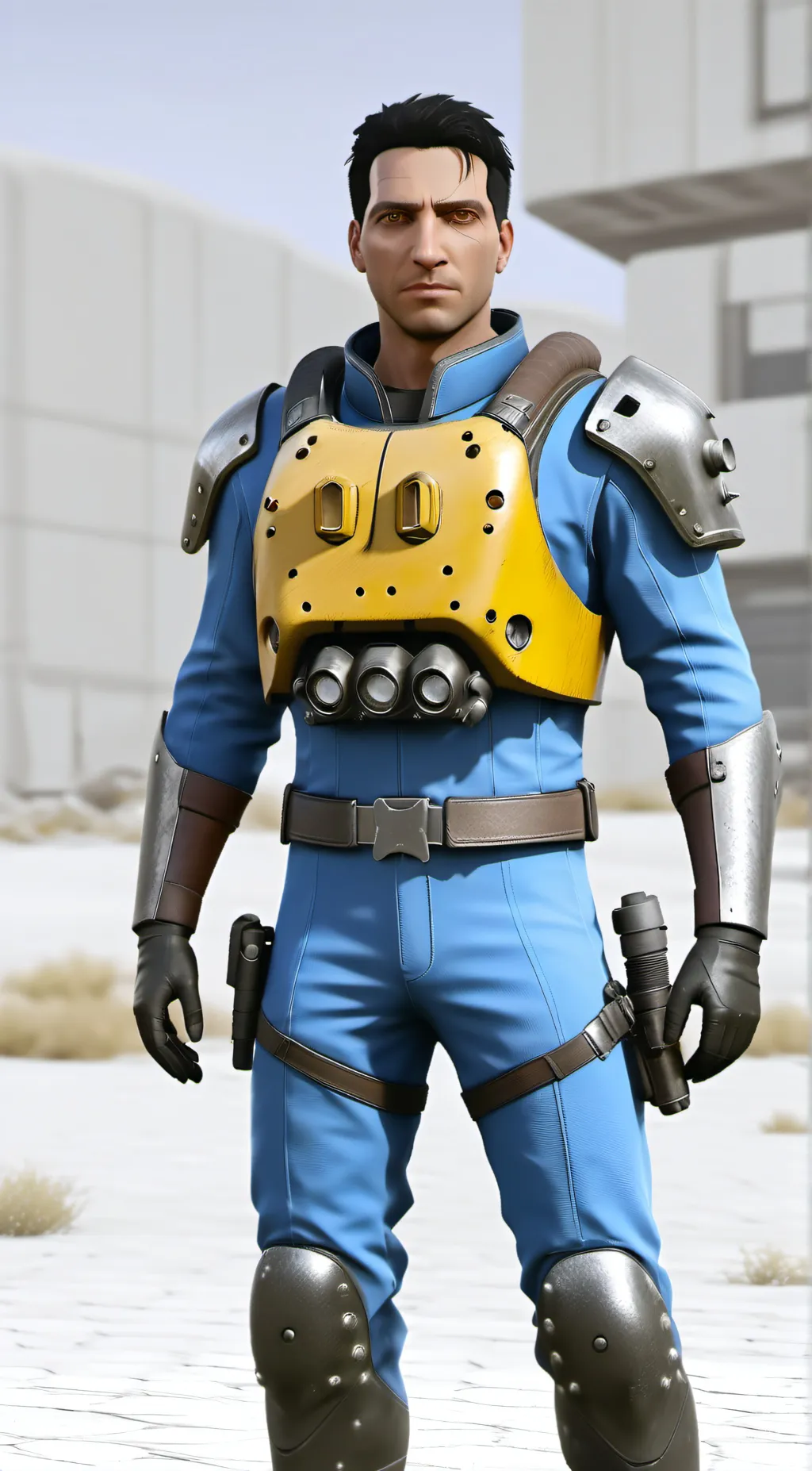 ai character: John fallout  background