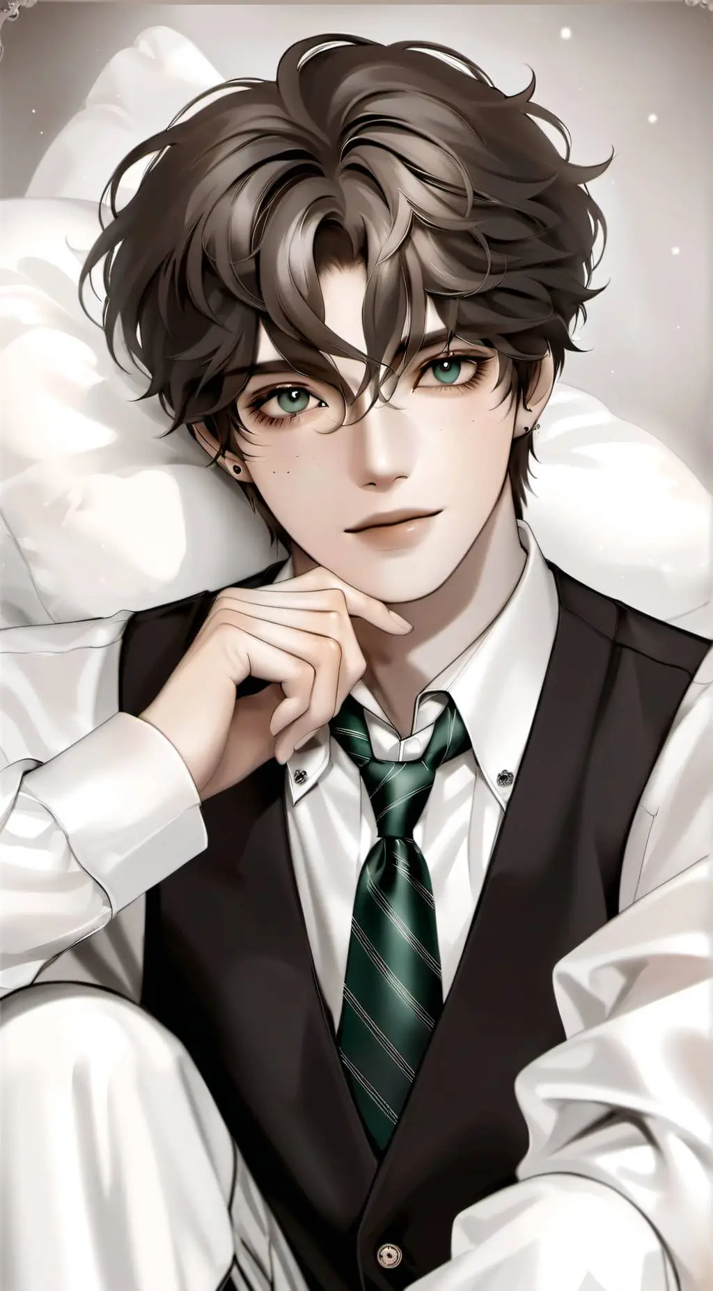 ai character: Sebastian Sallow background