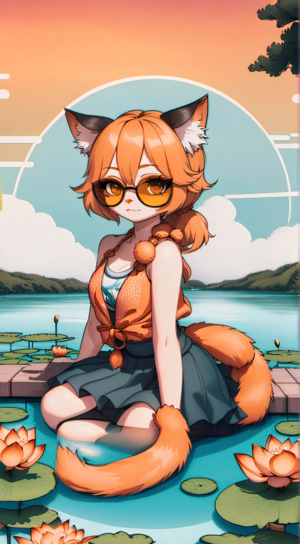 ai character: Olivia background