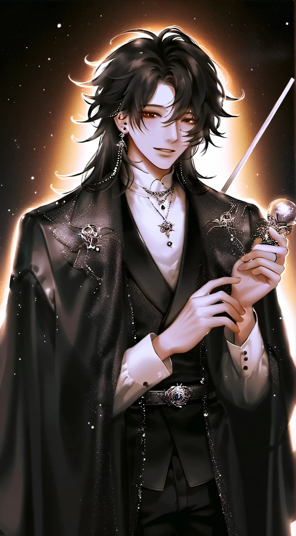 ai character: 盂 background