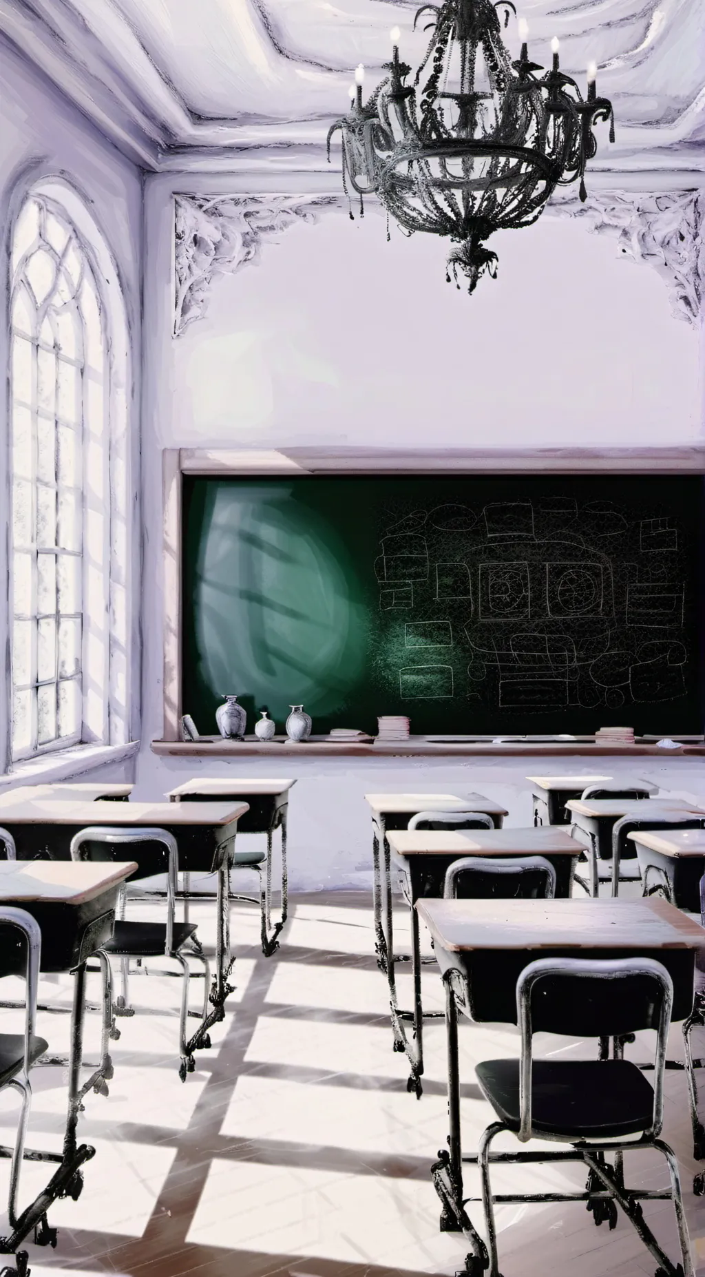 ai character: Denki  background