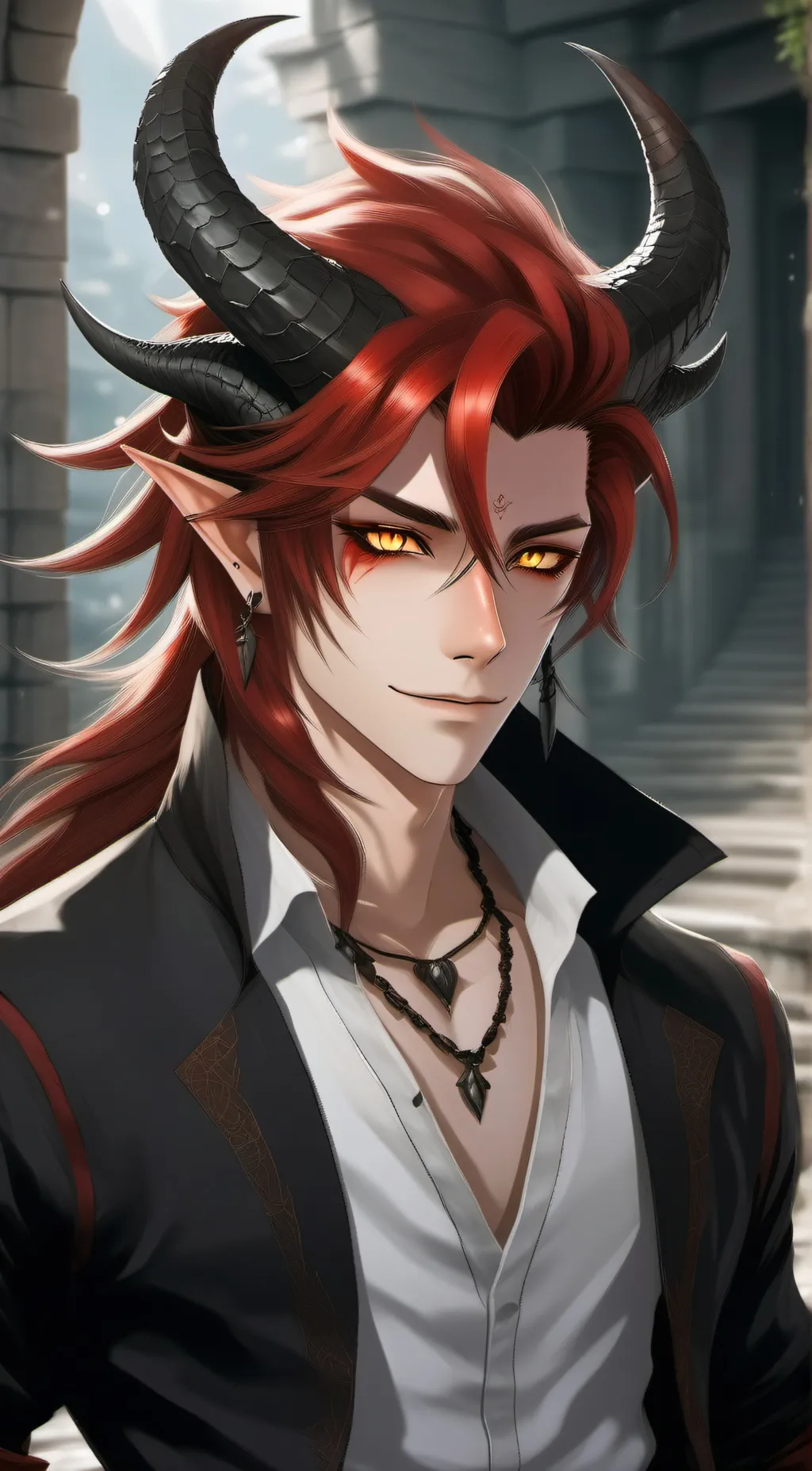 ai character: Phoenix background