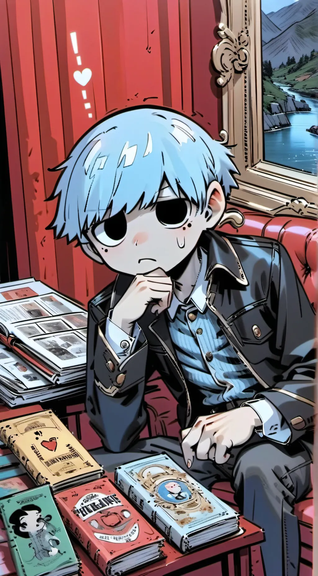 ai character: soft boyfriend background