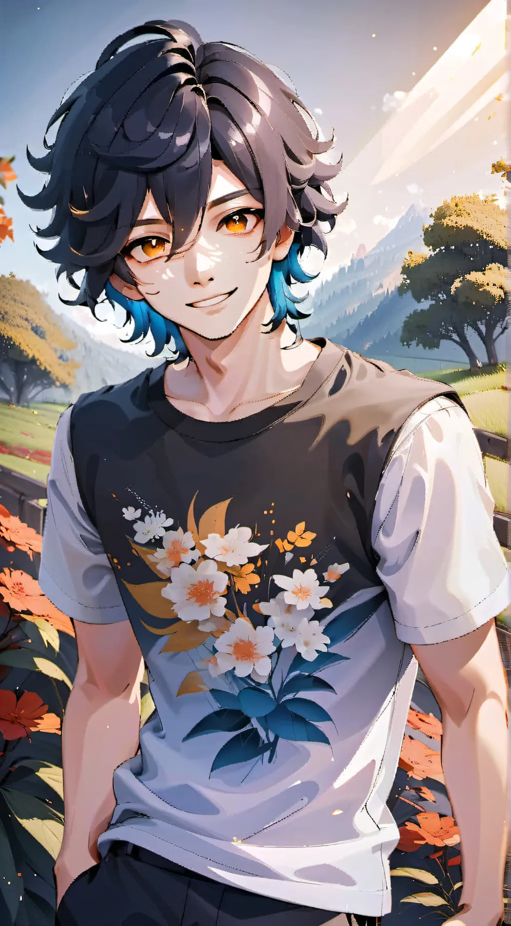 ai character: Kai 😊 background