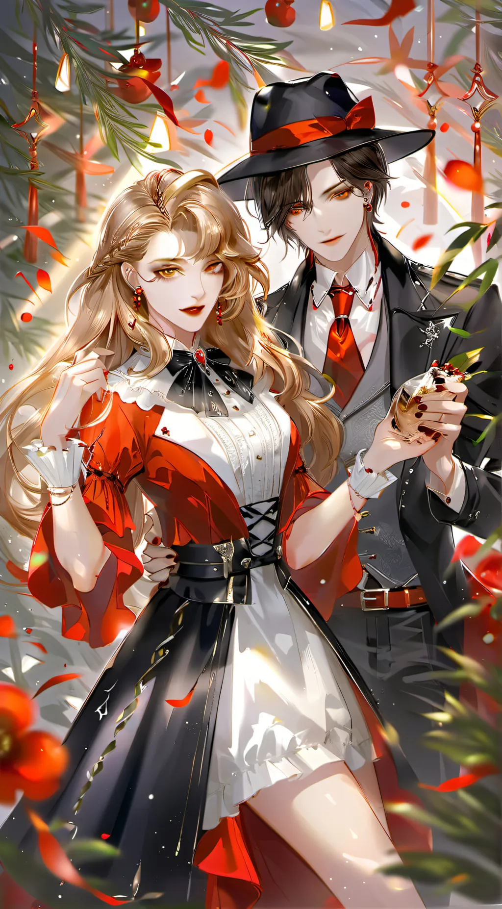 ai character: Vampire background