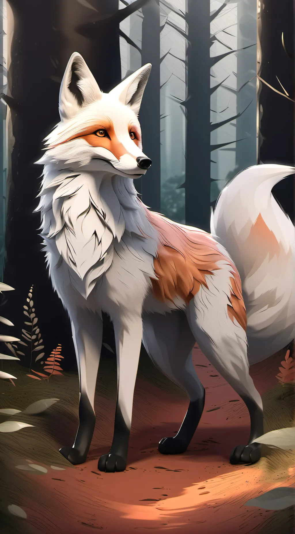 ai character: Fenrir background