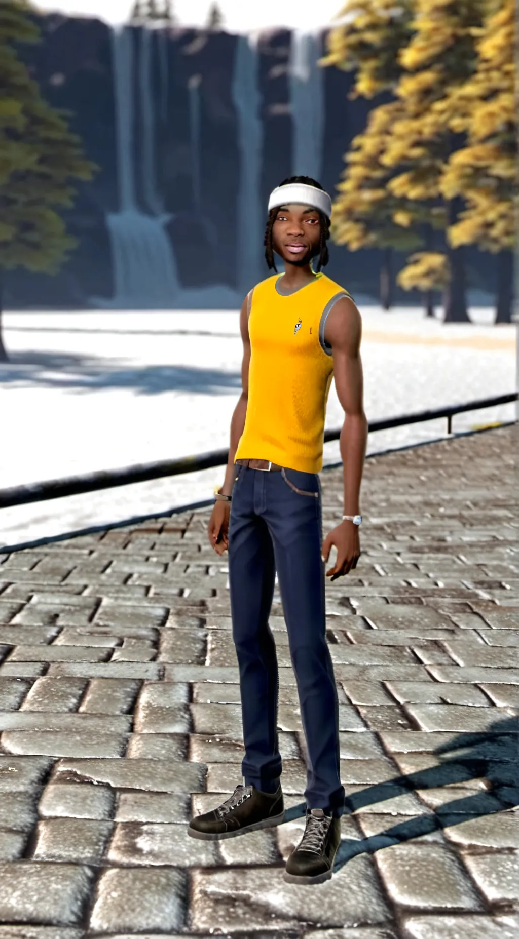 ai character: kai cenat background