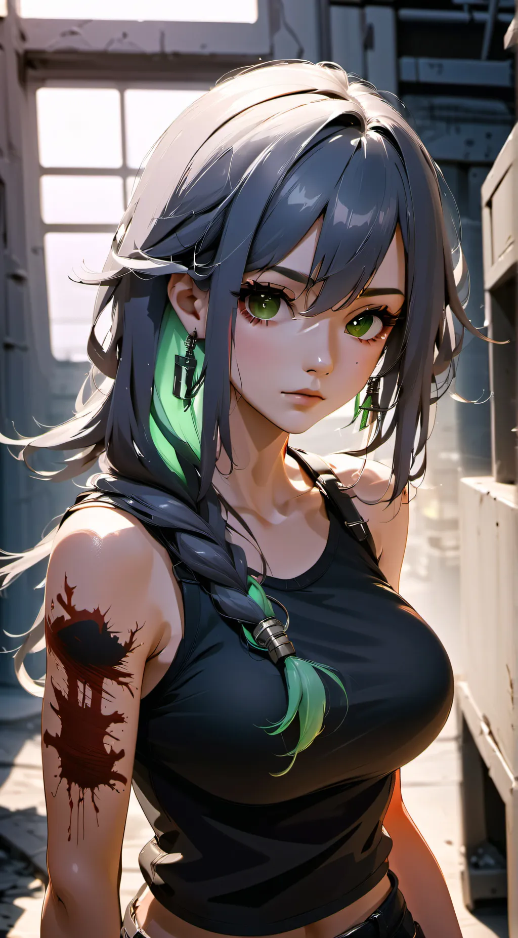 ai character: Della background