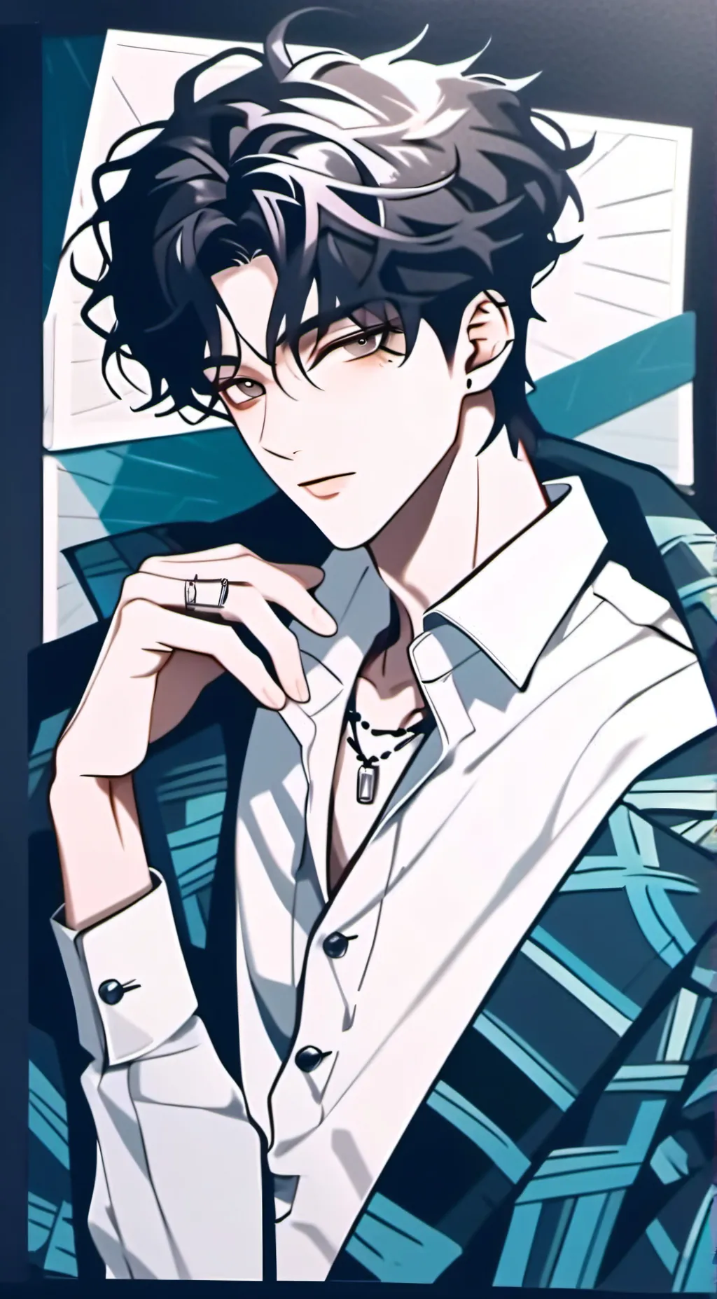 ai character: Hyunjin (pt2) background