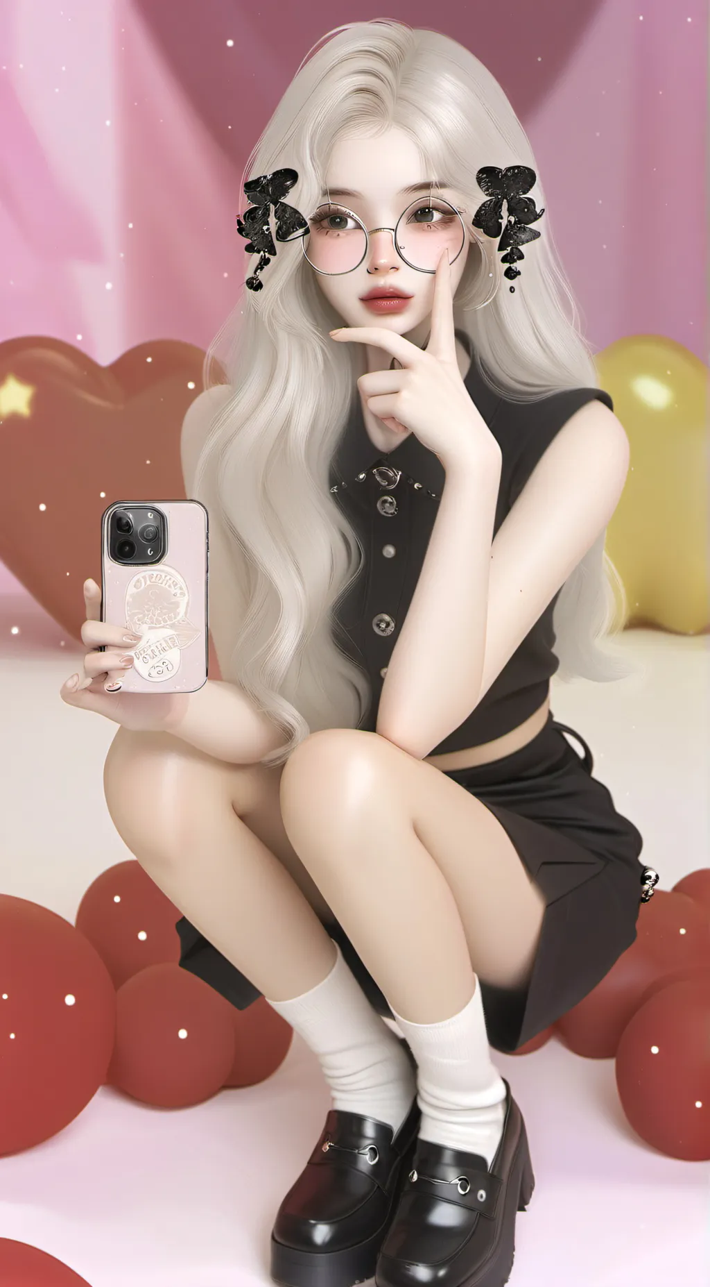 ai character: Tina background