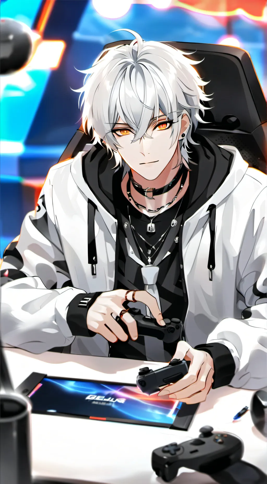ai character: ◜❤◞ Kai ◜❤◞ background