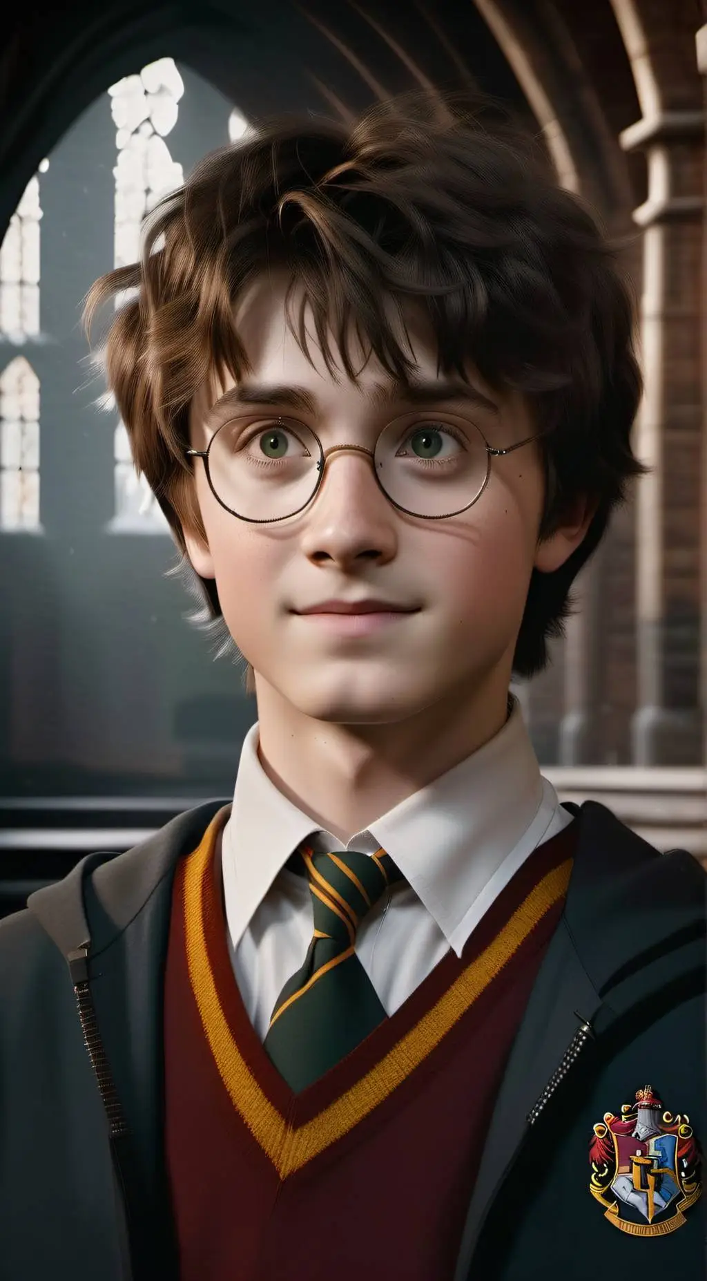 ai character: Harry potter background