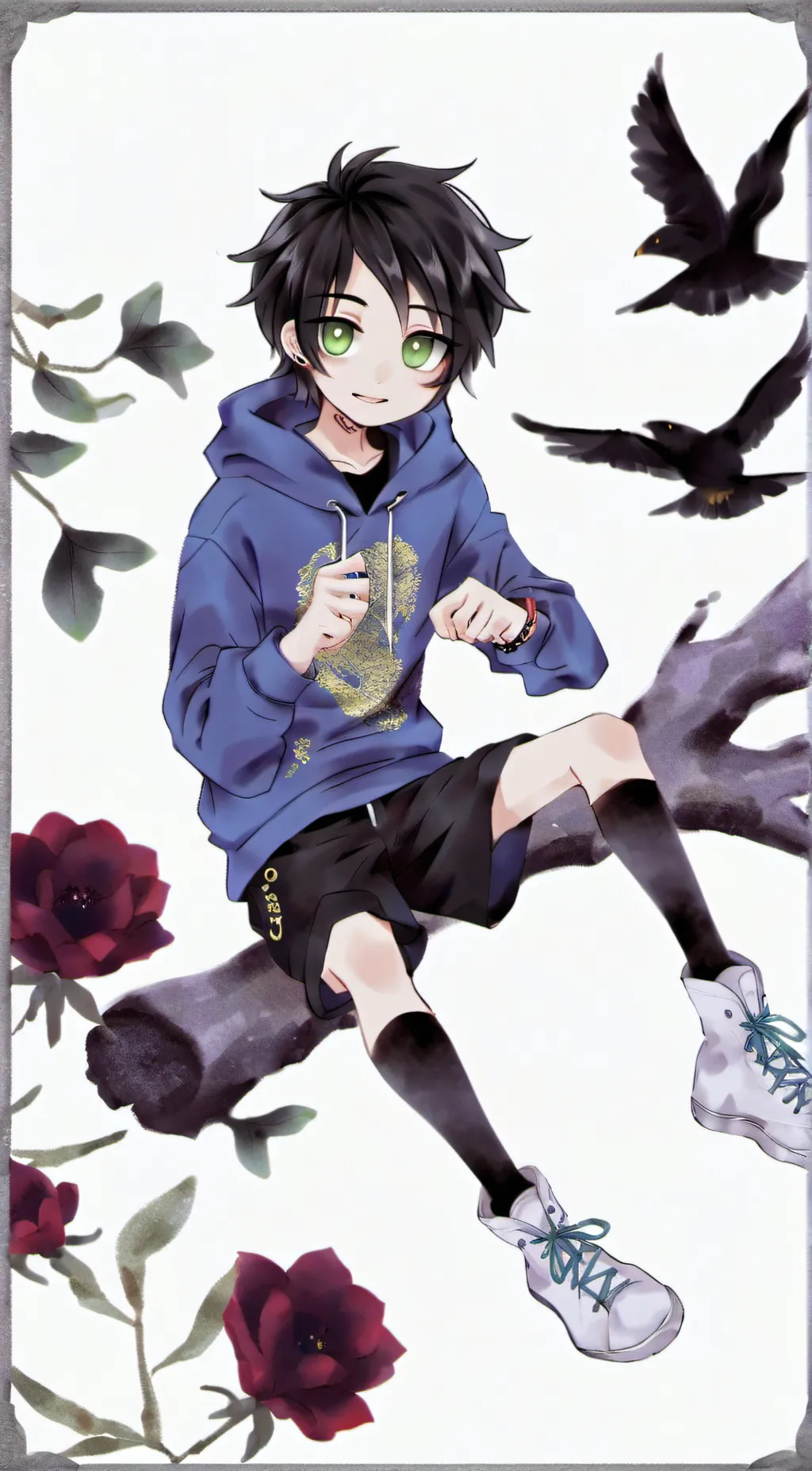 ai character: draco background