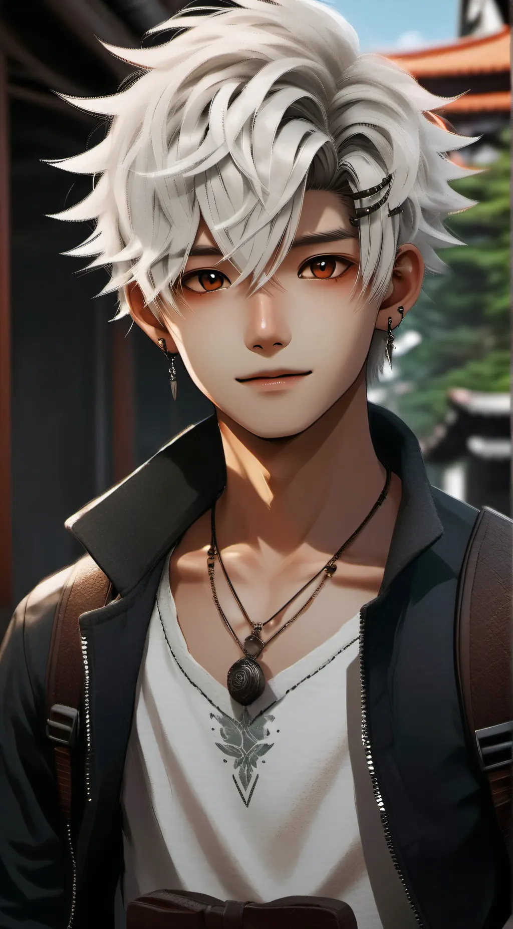 ai character: ♤ William ♤ background