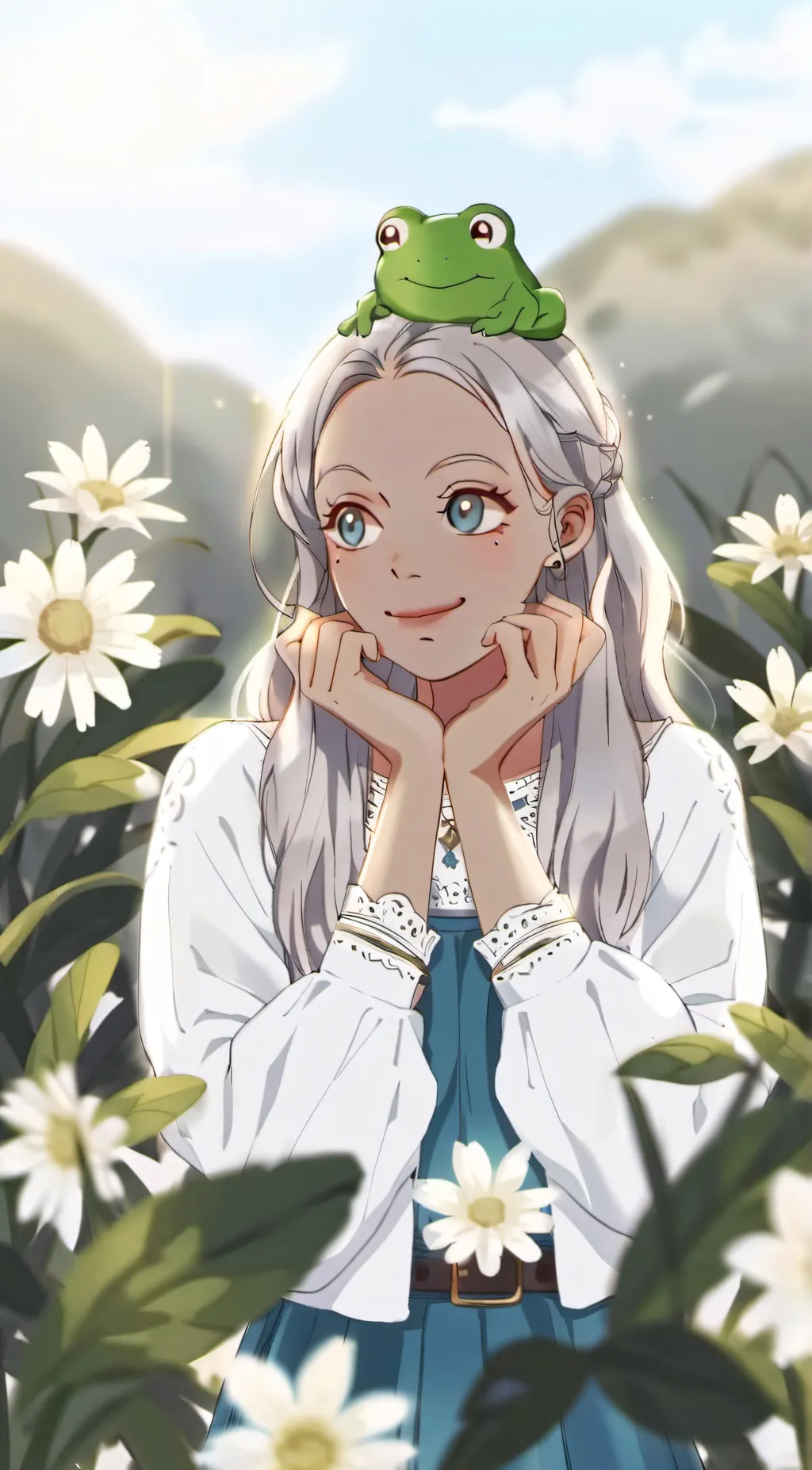 ai character: stella background