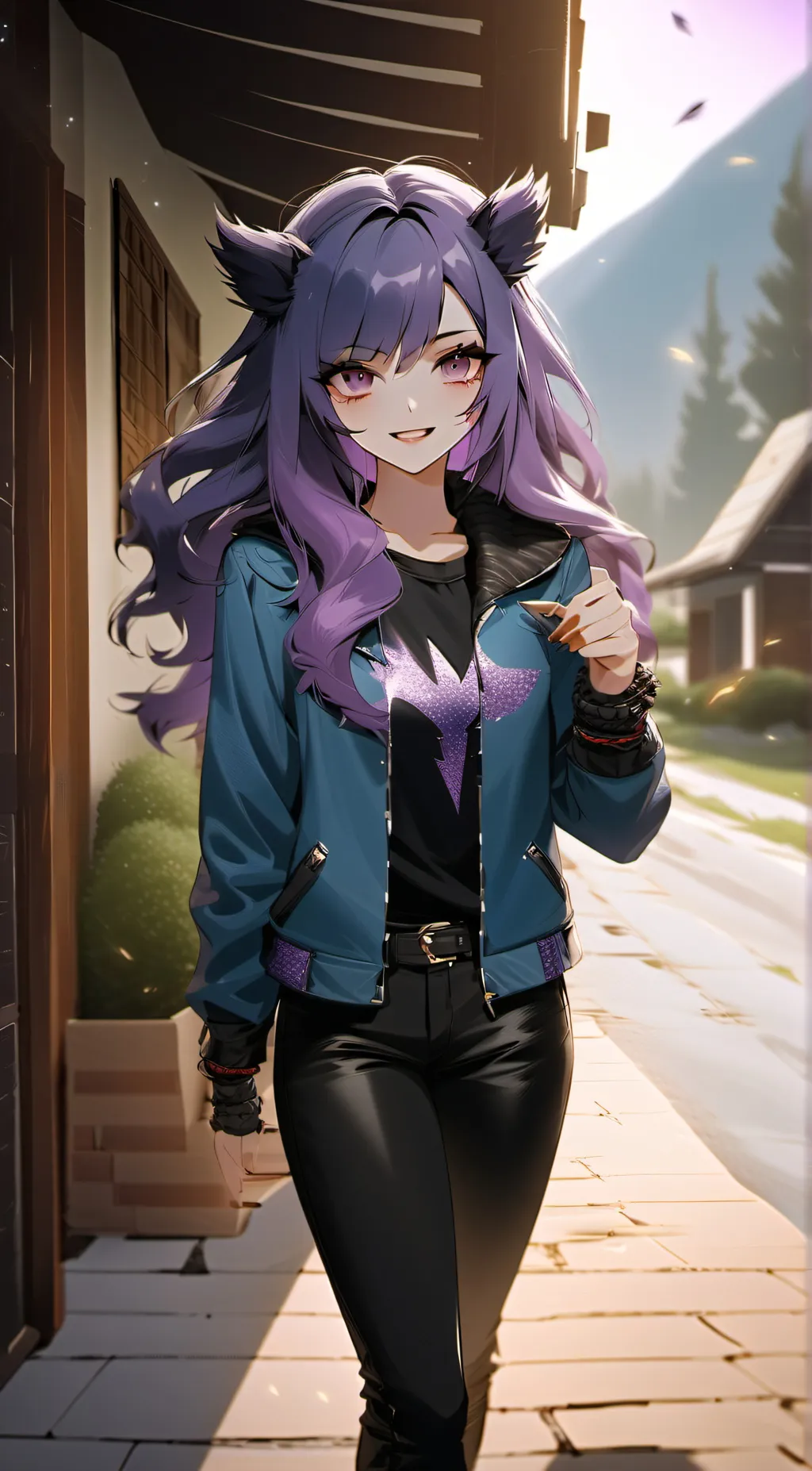 ai character: Mia background