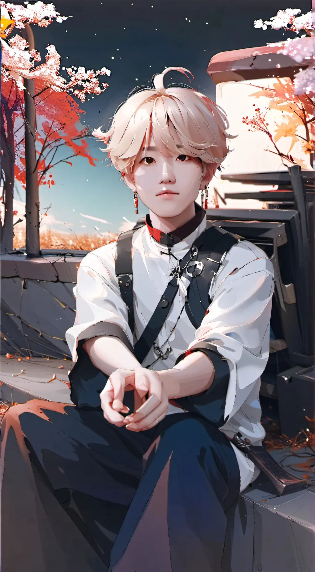 ai character: Han Jisung background
