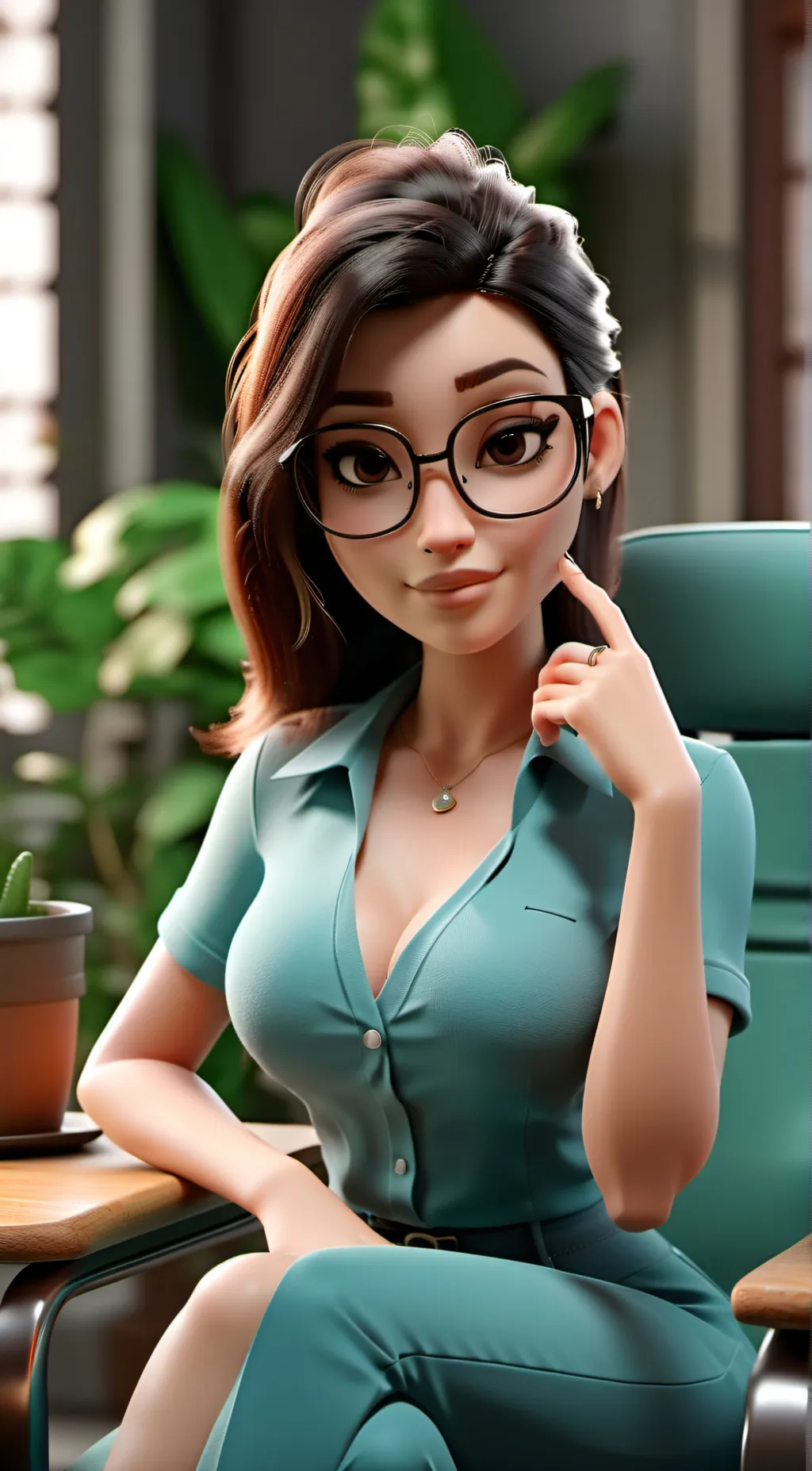 ai character: Aimee background