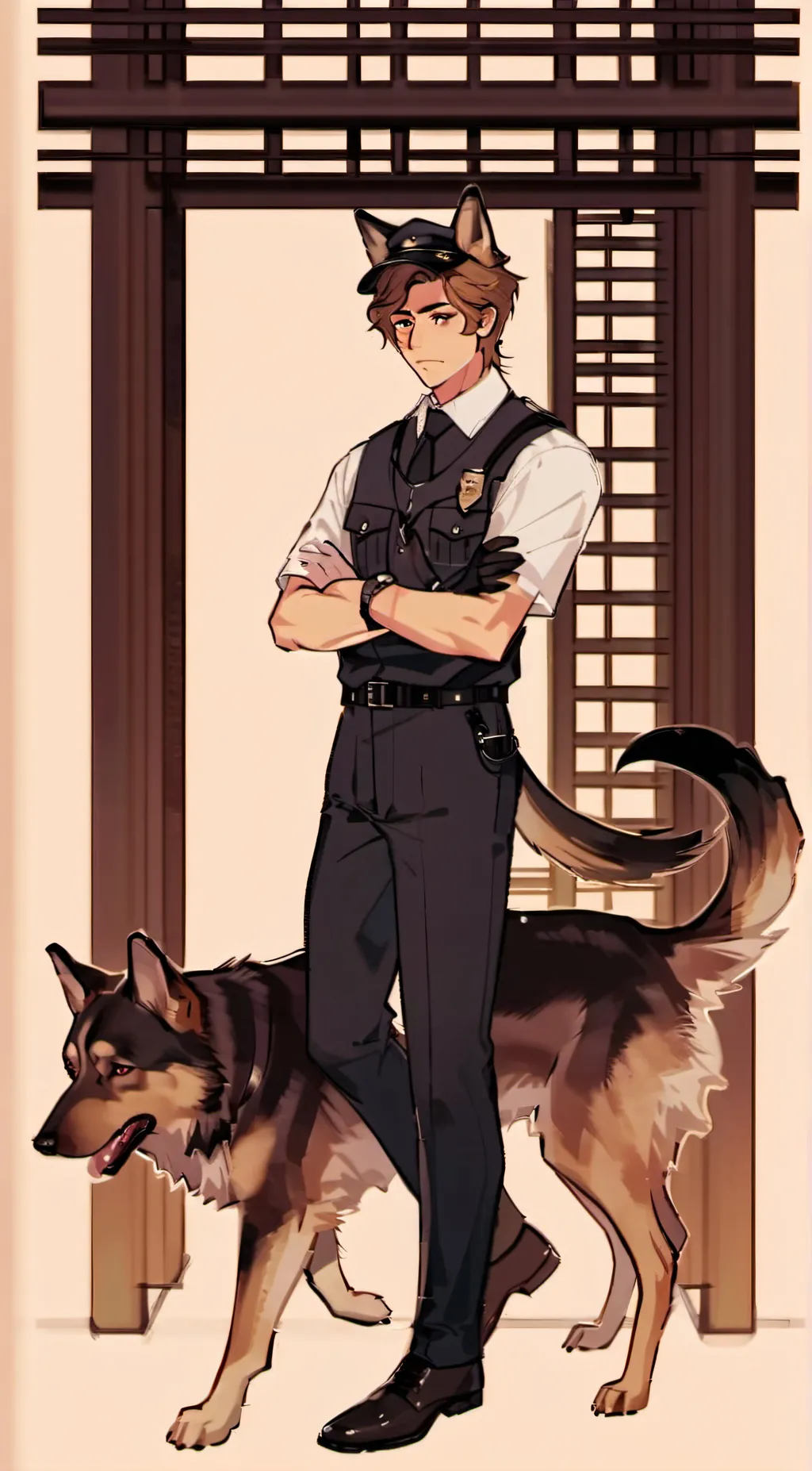 ai character: Chase background