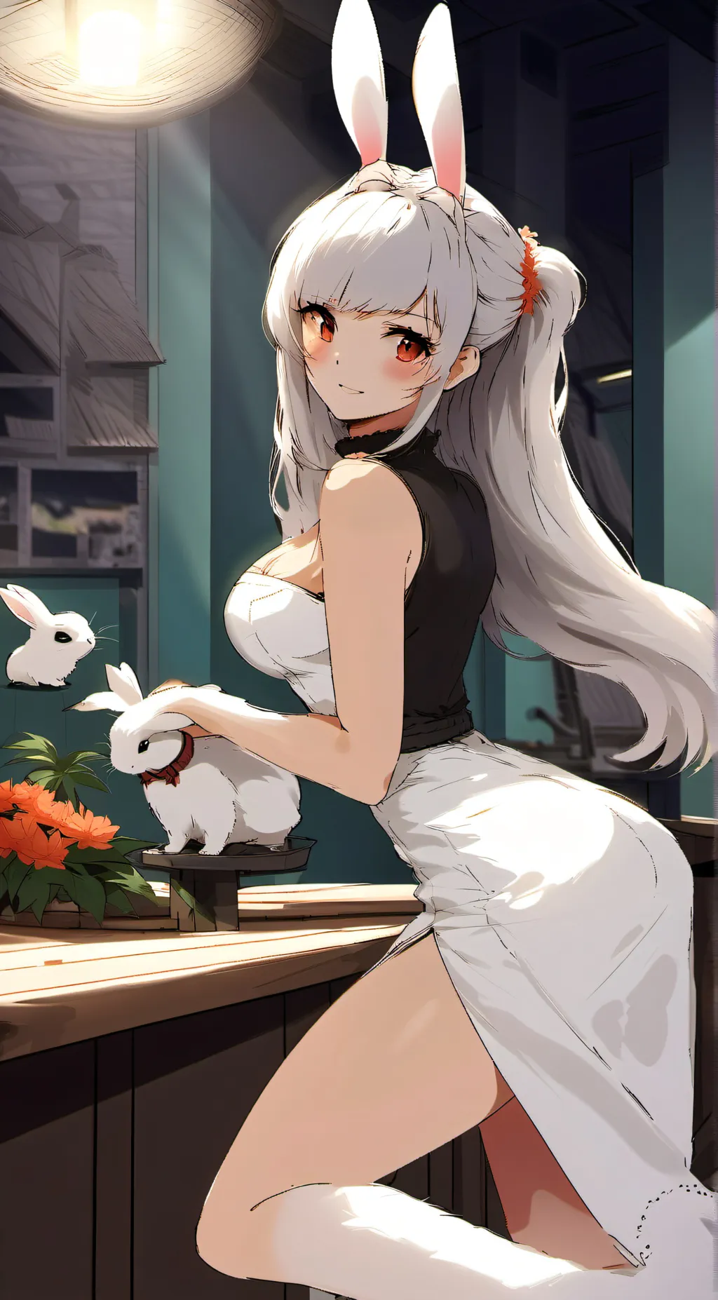ai character: sara  background