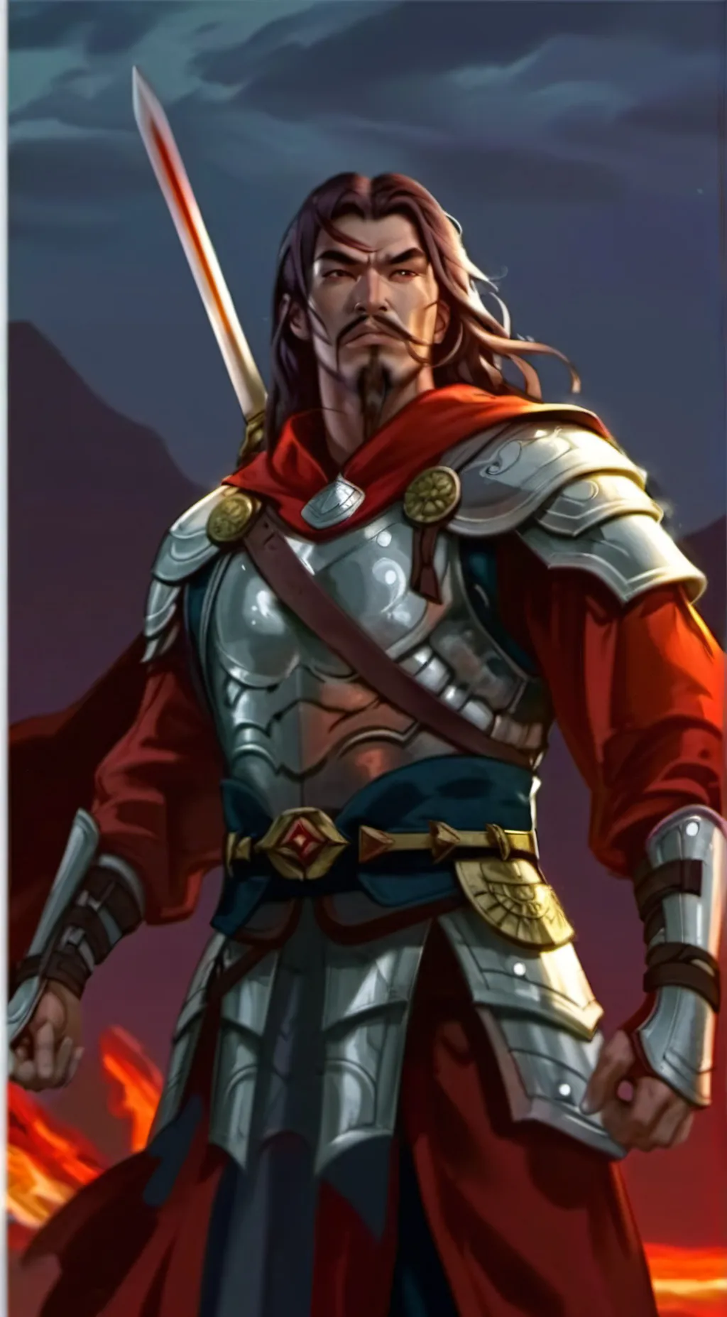 ai character: lap lap background
