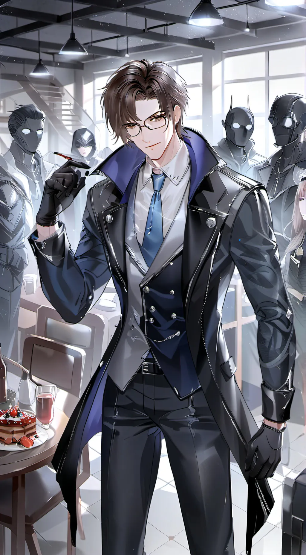 ai character: Villains 4 background