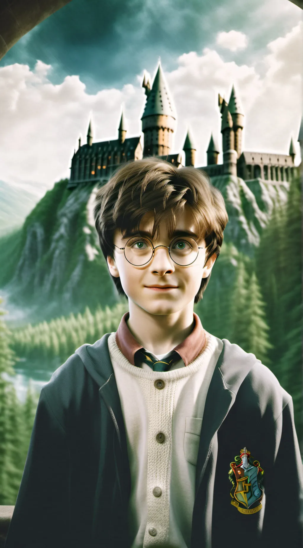 ai character: Harry Potter background