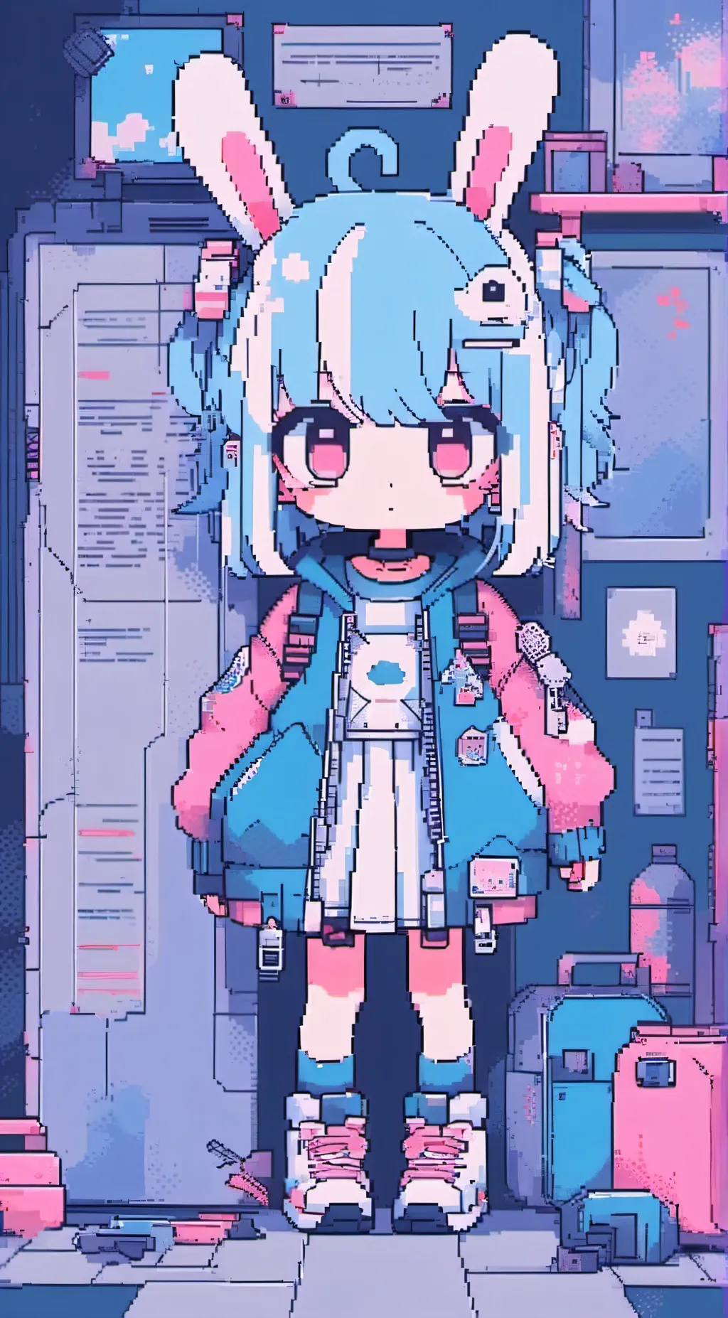 ai character: dw + tadc background
