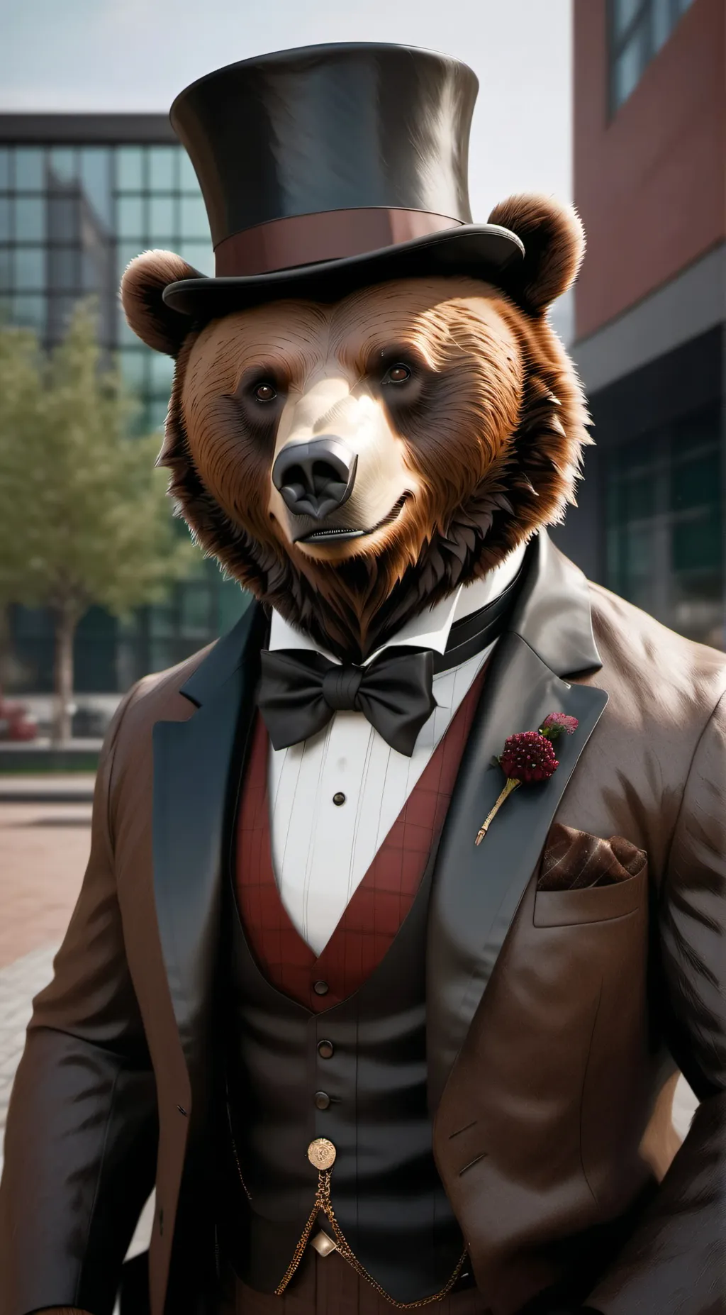 ai character: freddy Fazbear background