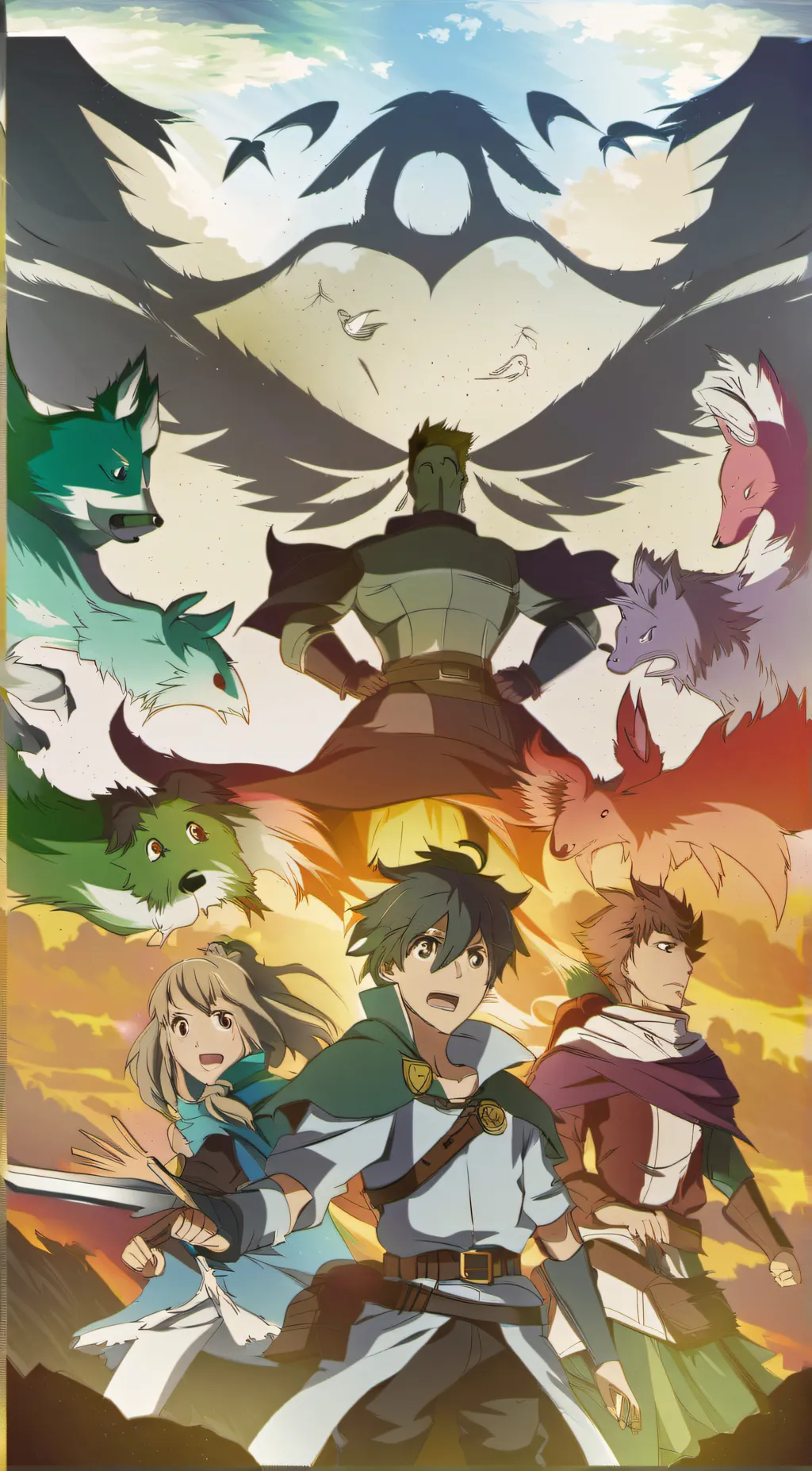 ai character: shield hero background