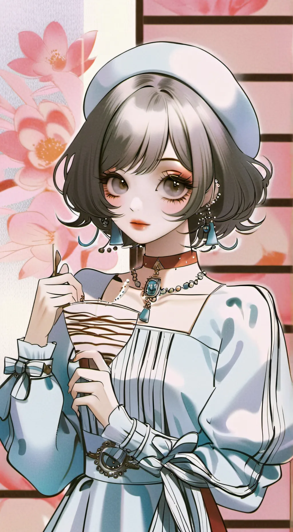 ai character: 𝓚𝓪𝓽𝓮  background