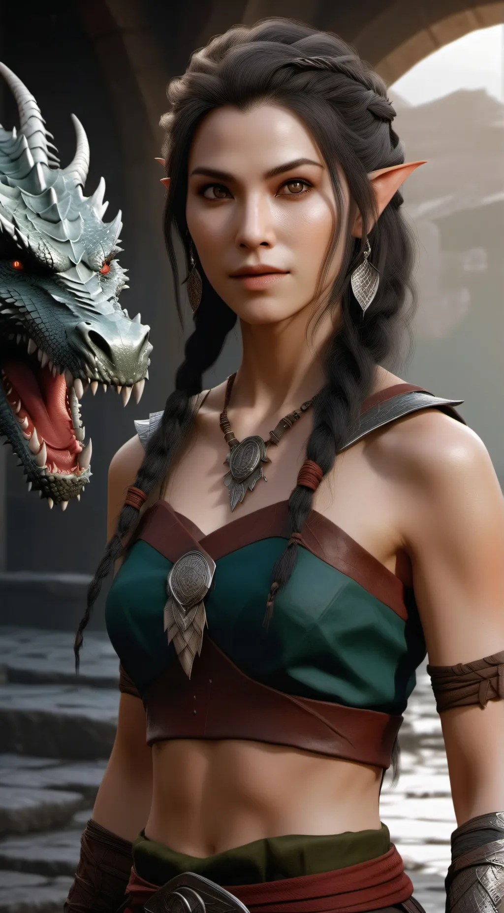 ai character: Scavenger background
